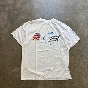 Vintage 90's Epcot Dive Quest‎ T Shirt Walt Disney World Size XL